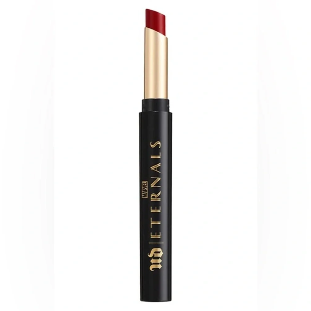Urban Decay Marvel Eternals Lip Eclipse AGILITY Red Lipstick NEW IN BOX